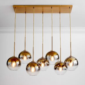 glass-7-light-globe-chandelier-metallic